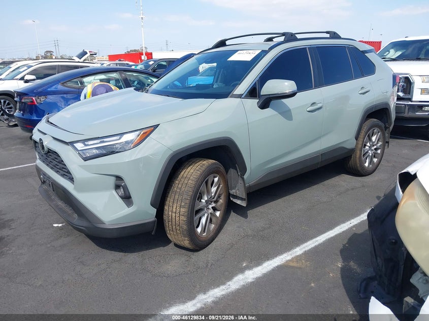 TOYOTA RAV4 2022 VIN 2T3C1RFV5NW215829
