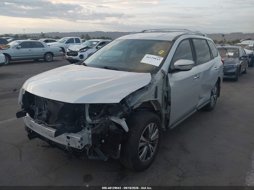 Vin: 5n1dr2mm7kc652353, lot: 46629563, nissan pathfinder s 20192