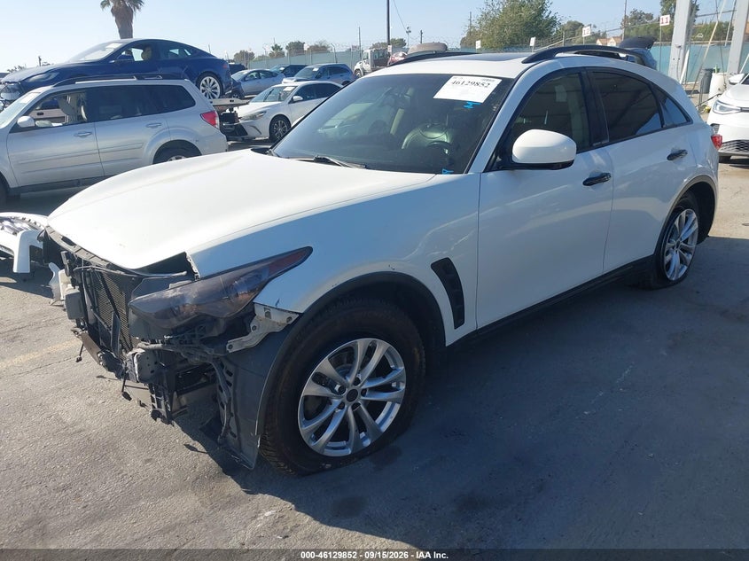 Vin: jn8cs1mu5em450564, lot: 46629572, infiniti qx70 20142