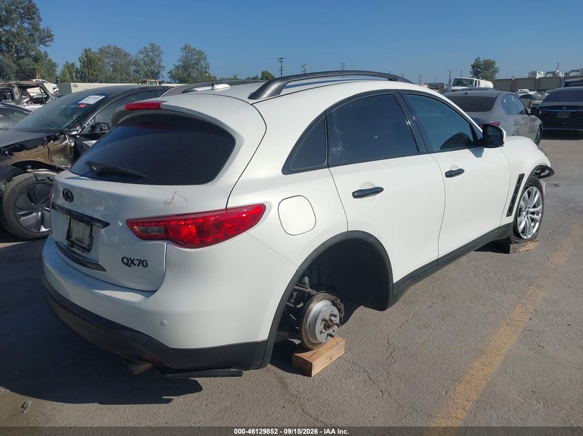 Vin: jn8cs1mu5em450564, lot: 46629572, infiniti qx70 20144