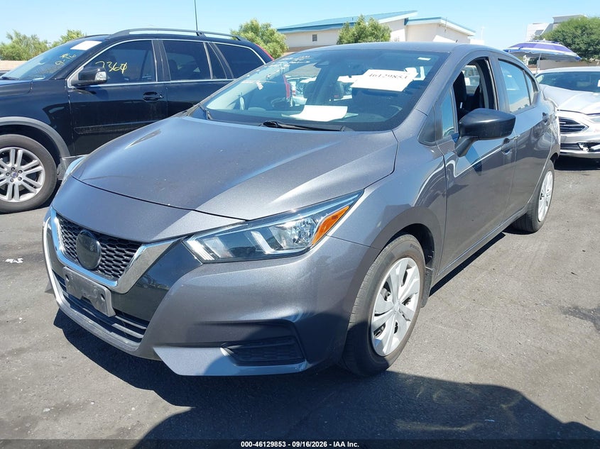 Vin: 3n1cn8dv2ml921960, lot: 46629573, nissan versa s xtronic cvt 20212