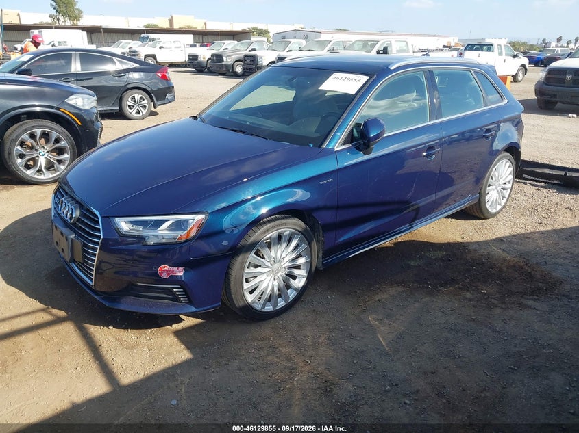 Vin: wautpbff2ha134222, lot: 46629575, audi a3 e-tron 1.4t premium 20172