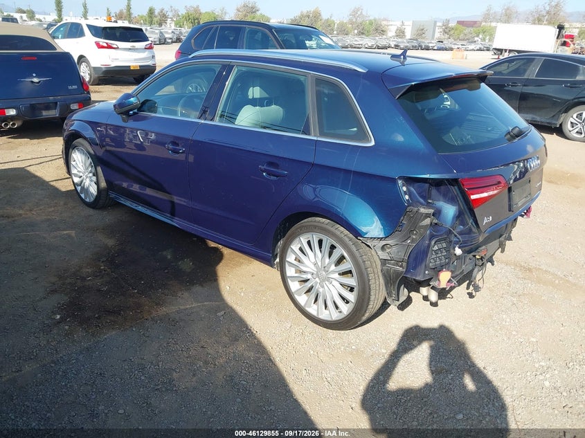 Vin: wautpbff2ha134222, lot: 46629575, audi a3 e-tron 1.4t premium 20173