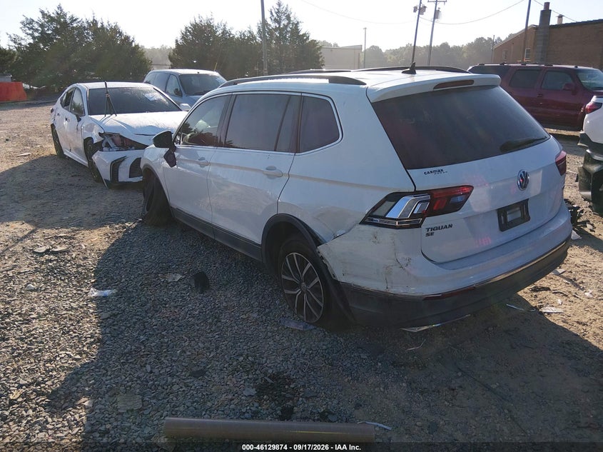 Vin: 3vv2b7ax5jm219270, lot: 46629594, volkswagen tiguan 2.0t se/2.0t sel 20183