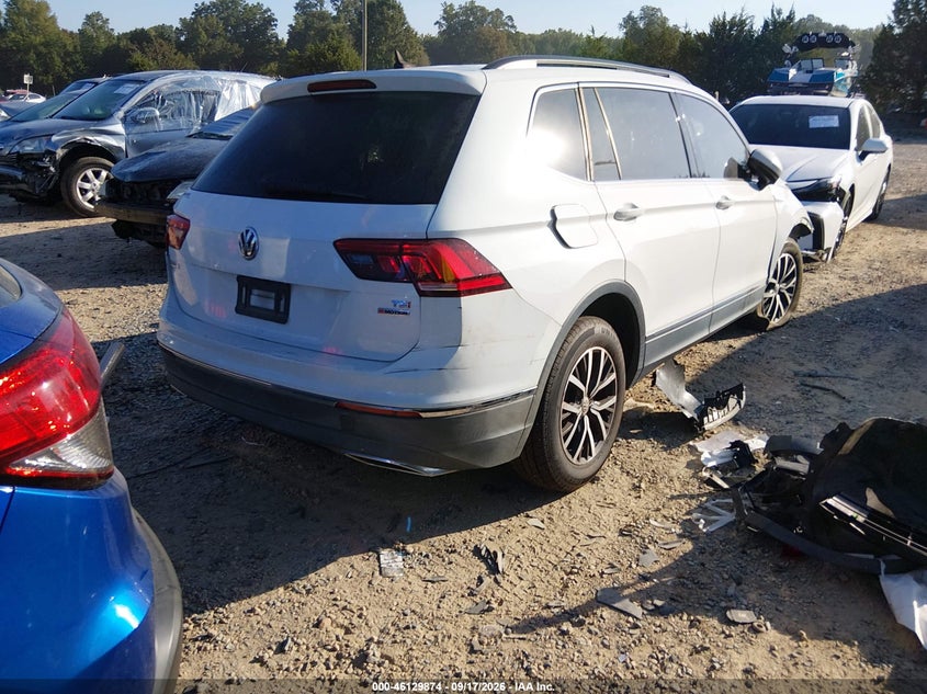 Vin: 3vv2b7ax5jm219270, lot: 46629594, volkswagen tiguan 2.0t se/2.0t sel 20184