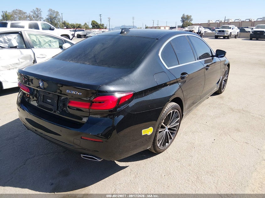 Vin: wba13ag09ncl06365, lot: 46629597, bmw 530e 20224