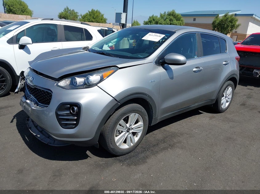 Vin: kndpmcac2k7584246, lot: 46629650, kia sportage lx 20192