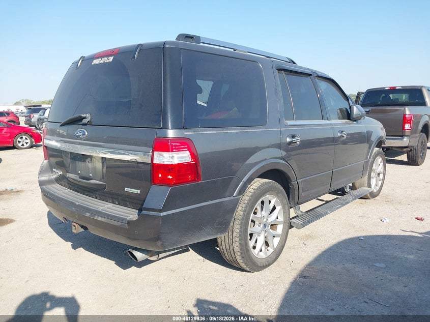 Vin: 1fmju1kt7fef18832, lot: 46629656, ford expedition limited 20154