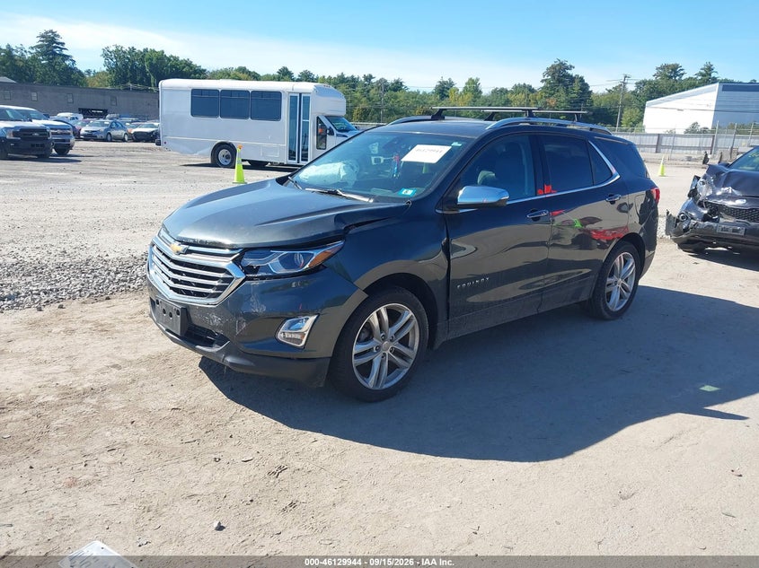 2018 Chevrolet Equinox, Front End, IAAI, VIN 3GNAXWEX7JS506421 — photo 2