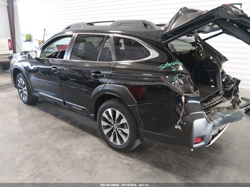 Vin: 4s4btanc5r3119663, lot: 46629666, subaru outback limited 20243