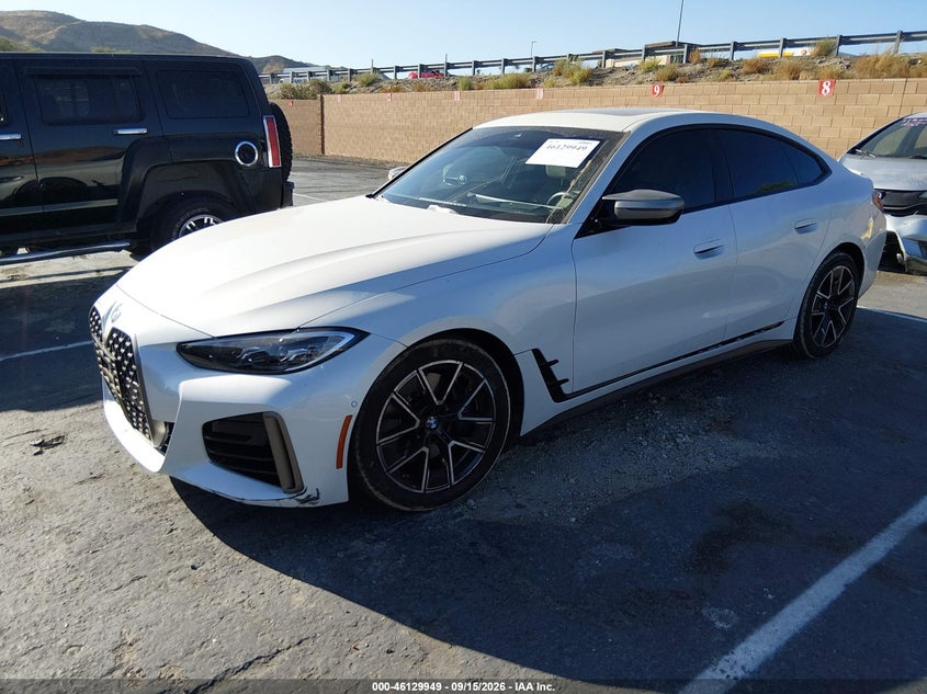 Vin: wba13aw03rfs04808, lot: 46629669, bmw m440i gran coupe xdrive 20242