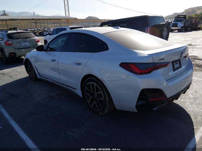 Vin: wba13aw03rfs04808, lot: 46629669, bmw m440i gran coupe xdrive 20243