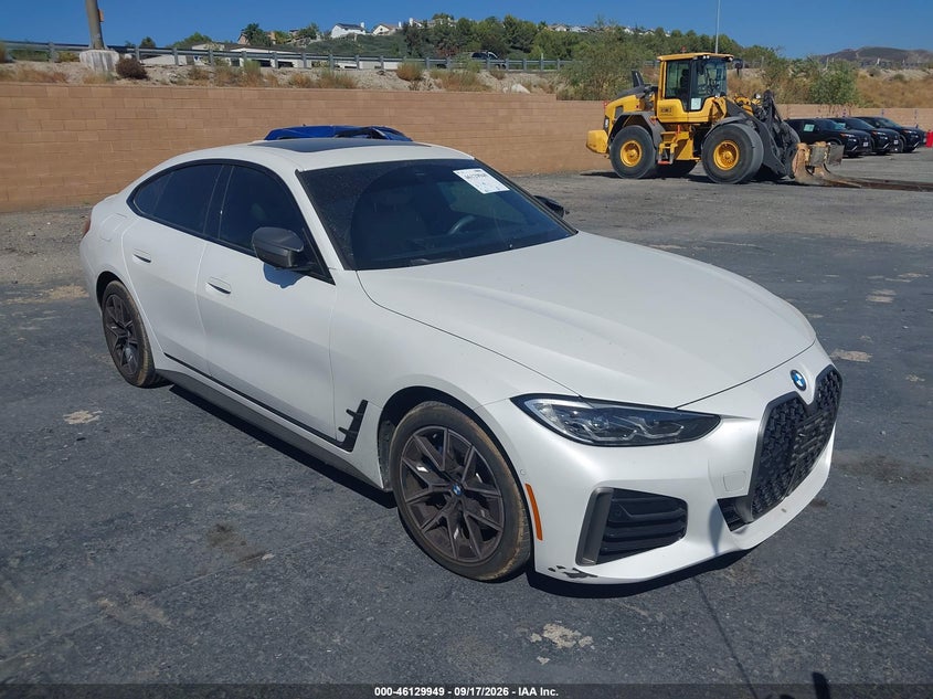 Vin: wba13aw03rfs04808, lot: 46629669, bmw m440i gran coupe xdrive 20241