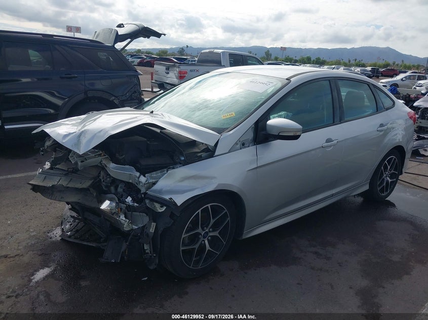 Vin: 1fadp3f28gl268395, lot: 46629672, ford focus se 20162