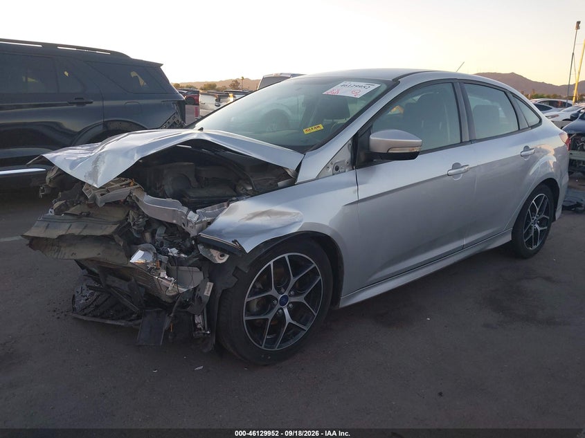 Vin: 1fadp3f28gl268395, lot: 46629672, ford focus se 20162