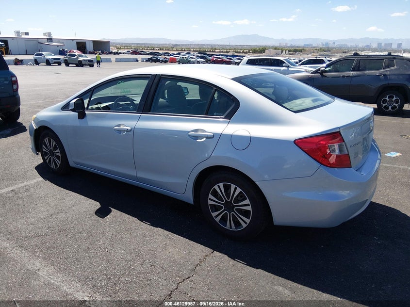 Vin: 19xfb2f54ce013428, lot: 46629677, honda civic lx 20123