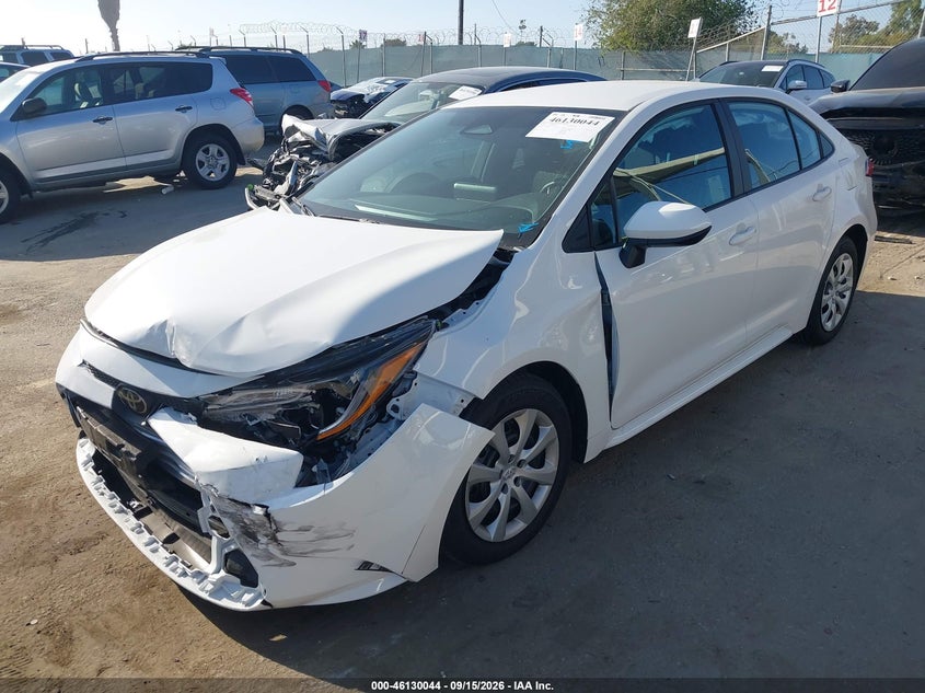 2026 Toyota Corolla, Front End, IAAI, VIN 5YFB4MDE1TP373827 — photo 2