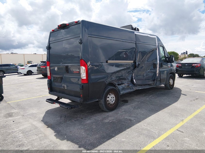 Vin: 3c6trvdg2ke516935, lot: 46629768, ram promaster 2500 high roof 159 wb 20194