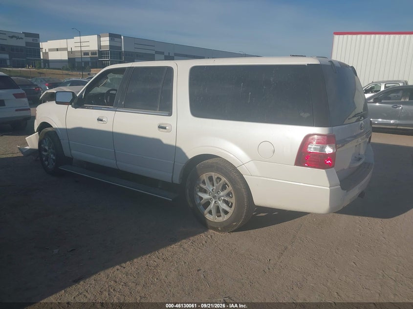 Vin: 1fmjk2at9hea11110, lot: 46629781, ford expedition el limited 20173