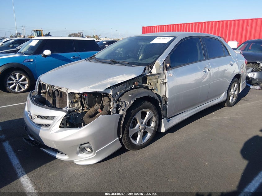 Vin: 5yfbu4ee8cp047473, lot: 46629787, toyota corolla s 20122