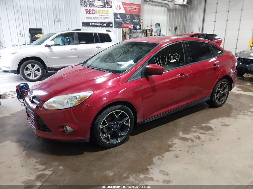 Vin: 1fahp3f24cl324151, lot: 46629801, ford focus se 20122