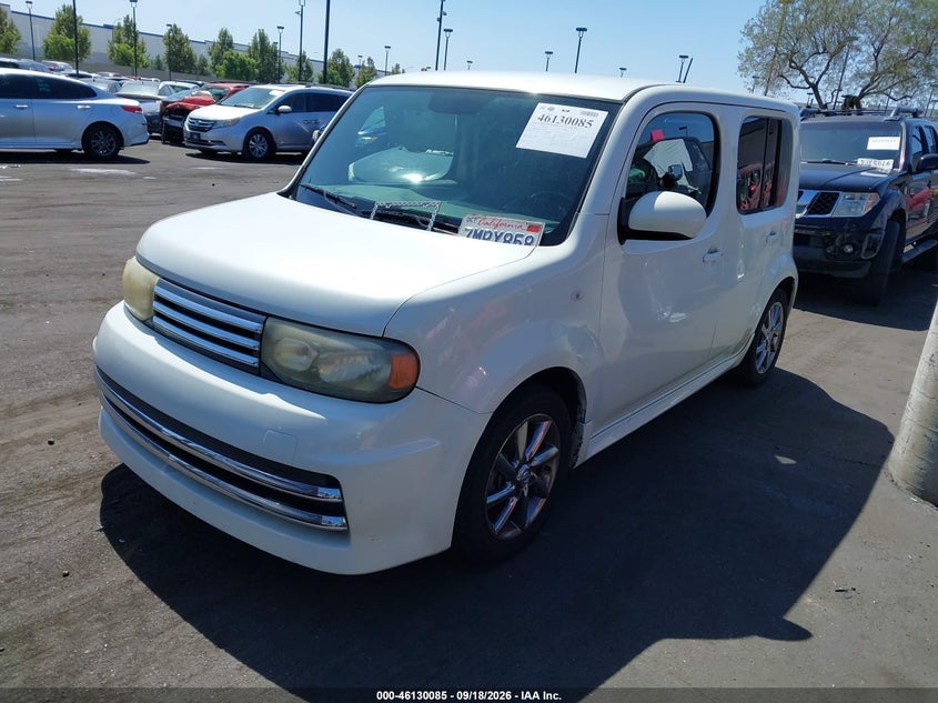 Vin: jn8az2kr6at164133, lot: 46629805, nissan cube 1.8 krom 20102