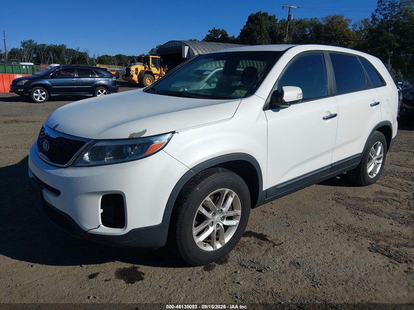 Vin: 5xykt3a63fg630540, lot: 46629813, kia sorento lx 20152