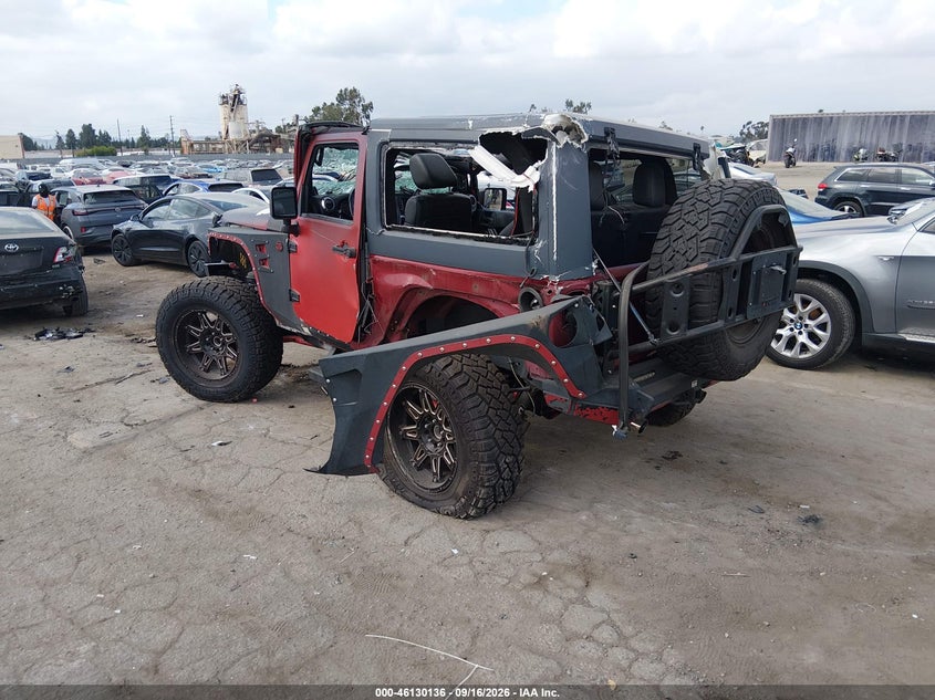 Vin: 1c4ajwbg9cl222599, lot: 46629856, jeep wrangler sahara 20123