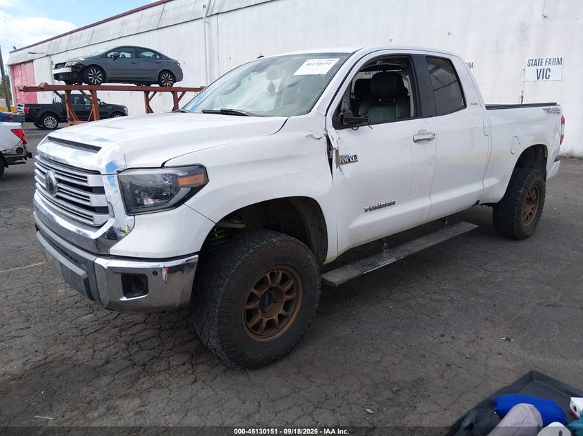 Vin: 5tfby5f13kx860497, lot: 46629871, toyota tundra limited 5.7l v8 20192