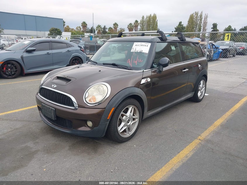 Vin: wmwmm3c59atp93875, lot: 46629884, mini cooper s clubman 20102