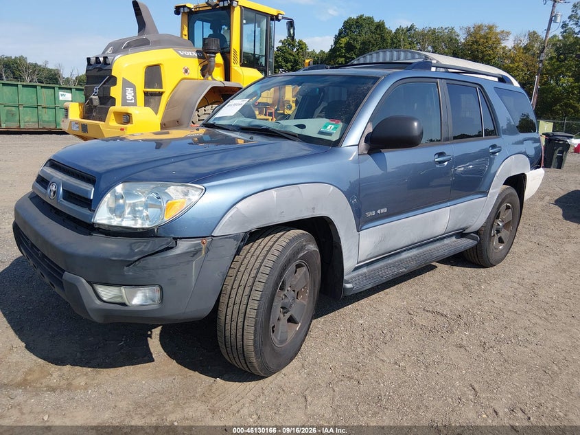 TOYOTA 4RUNNER 2003 VIN JTEBU14R430004922