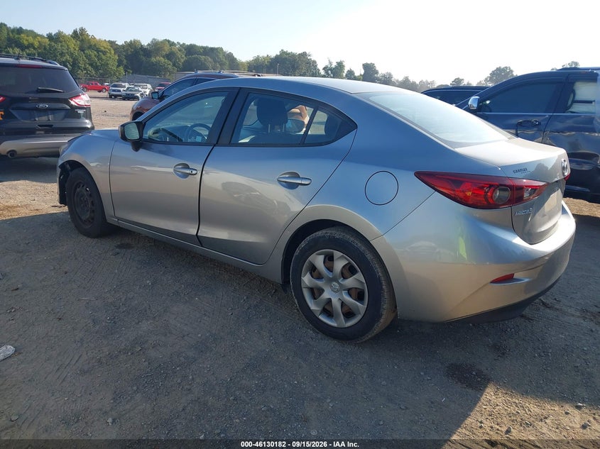 Vin: jm1bm1u71e1171139, lot: 46629902, mazda mazda3 i sport 20143