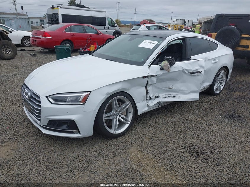 Vin: waufncf5xja126732, lot: 46629926, audi a5 2.0t premium 20182