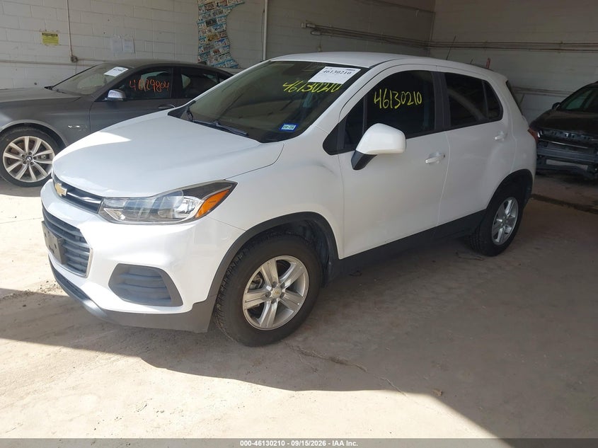 Vin: kl7cjksb1lb060122, lot: 46629930, chevrolet trax fwd ls 20202