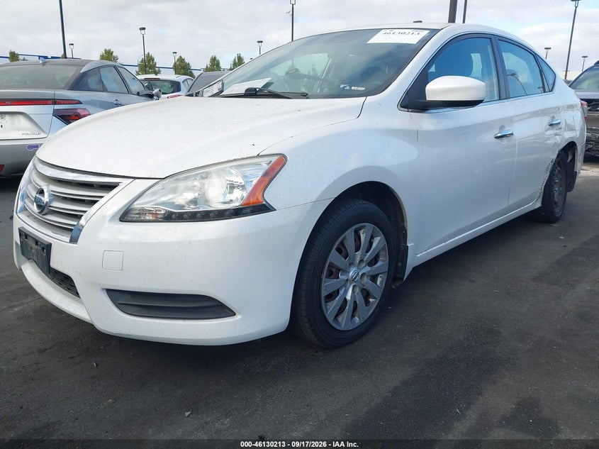 Vin: 3n1ab7ap9dl745974, lot: 46629933, nissan sentra s 20132