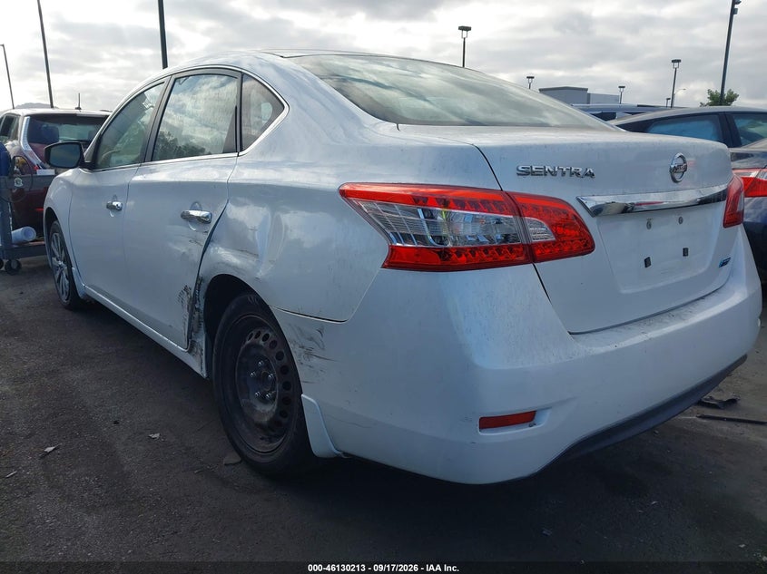 Vin: 3n1ab7ap9dl745974, lot: 46629933, nissan sentra s 20133