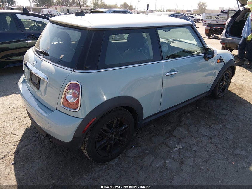 Vin: wmwsu3c59dt687969, lot: 46629934, mini hardtop cooper 20134