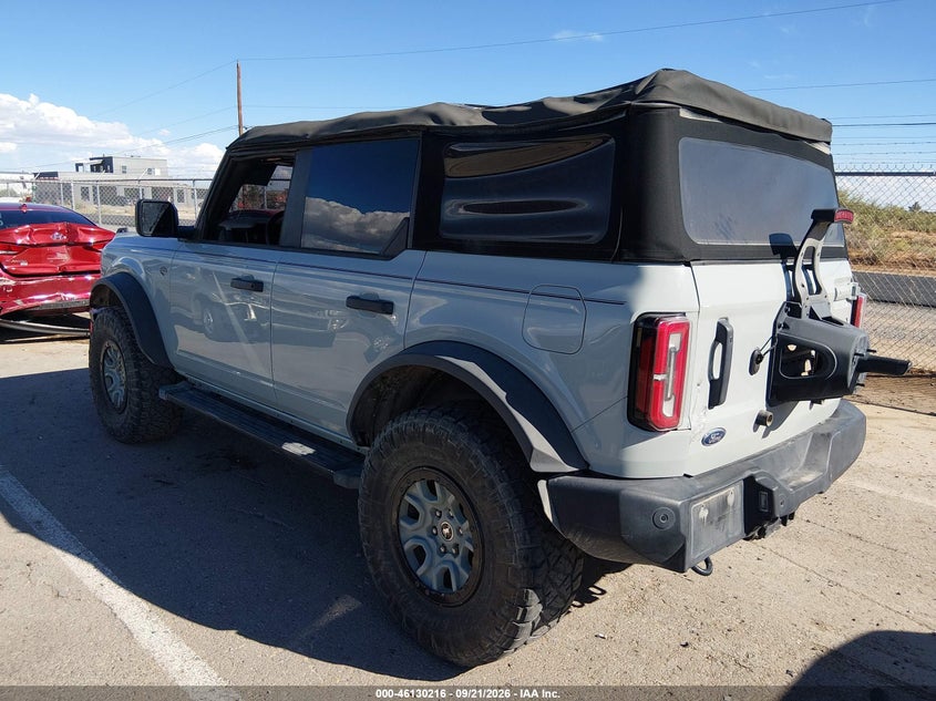 Vin: 1fmee5dp9nlb79166, lot: 46629936, ford bronco wildtrak 20223