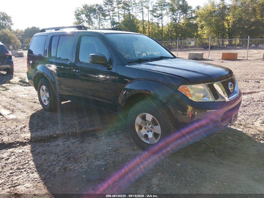 2012 NISSAN PATHFINDER auction photo 1
