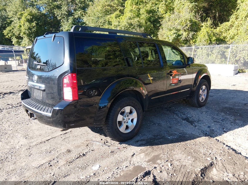 2012 NISSAN PATHFINDER auction photo 4