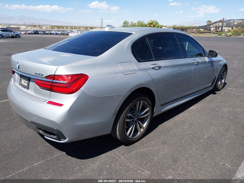 Vin: wba7e2c54gg546995, lot: 46629947, bmw 740i 20164