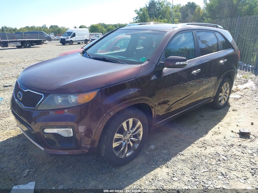Vin: 5xykw4a26bg111745, lot: 46629962, kia sorento sx v6 20112