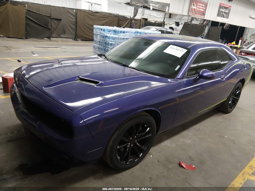 Vin: 2c3cdzagxgh202632, lot: 46629979, dodge challenger sxt plus 20162