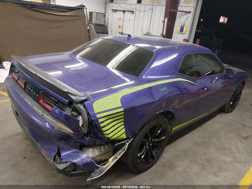 Vin: 2c3cdzagxgh202632, lot: 46629979, dodge challenger sxt plus 20164
