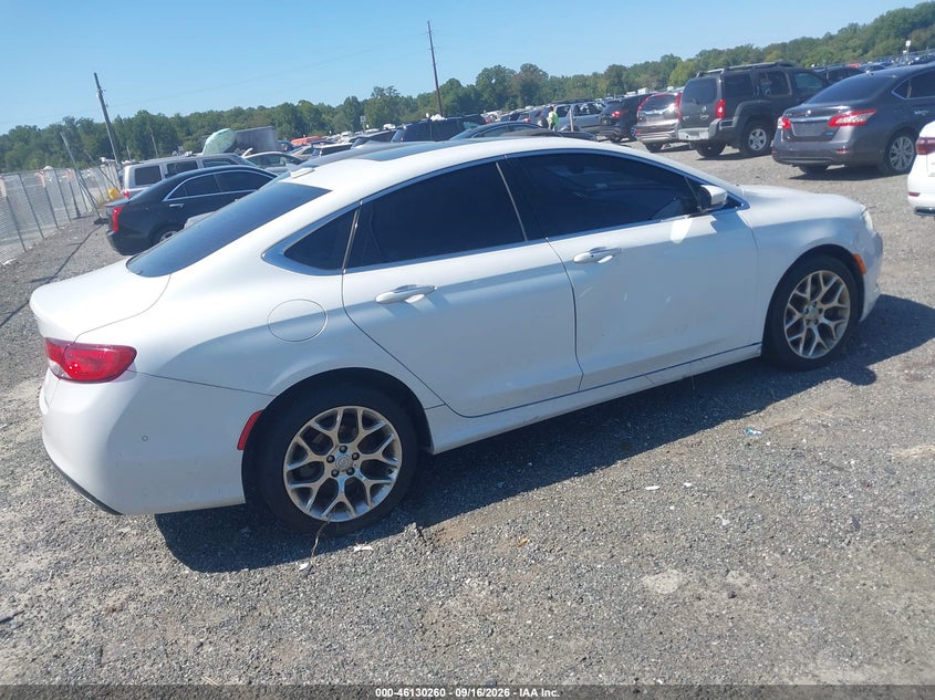 2015 CHRYSLER 200 auction photo 4