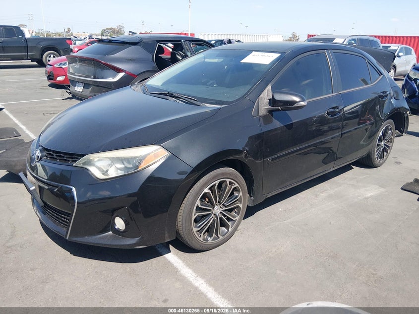 Vin: 5yfburhe0gp418284, lot: 46629985, toyota corolla s plus 20162