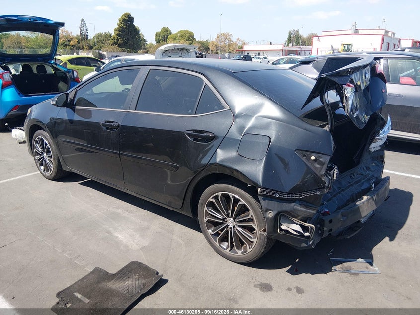 Vin: 5yfburhe0gp418284, lot: 46629985, toyota corolla s plus 20163