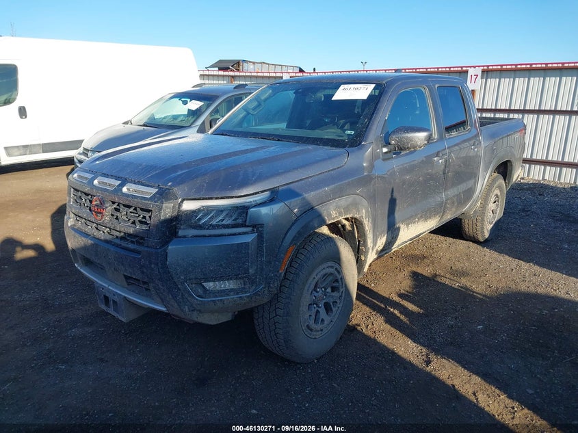 Vin: 1n6ed1ek8tn639709, lot: 46629991, nissan frontier pro-4x 4x4 20262