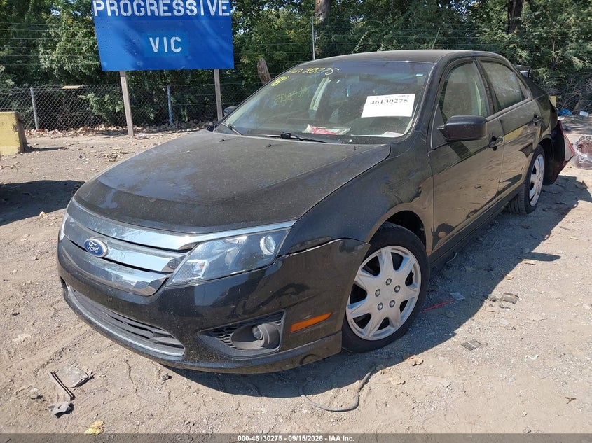 Vin: 3fahp0haxbr223814, lot: 46629995, ford fusion se 20112
