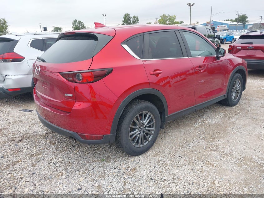 Vin: jm3kfbcl4h0226487, lot: 46630040, mazda cx-5 touring 20174